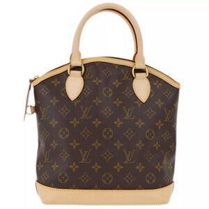 Louis Vuitton Monogram Lockit Tote Handbag